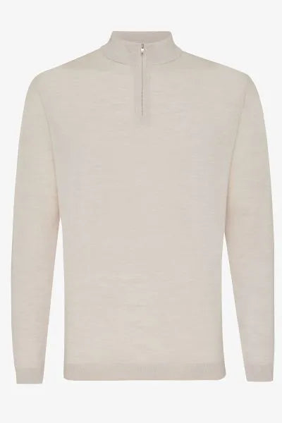 Gentiluomo Trui Turtle Neck - Ecru