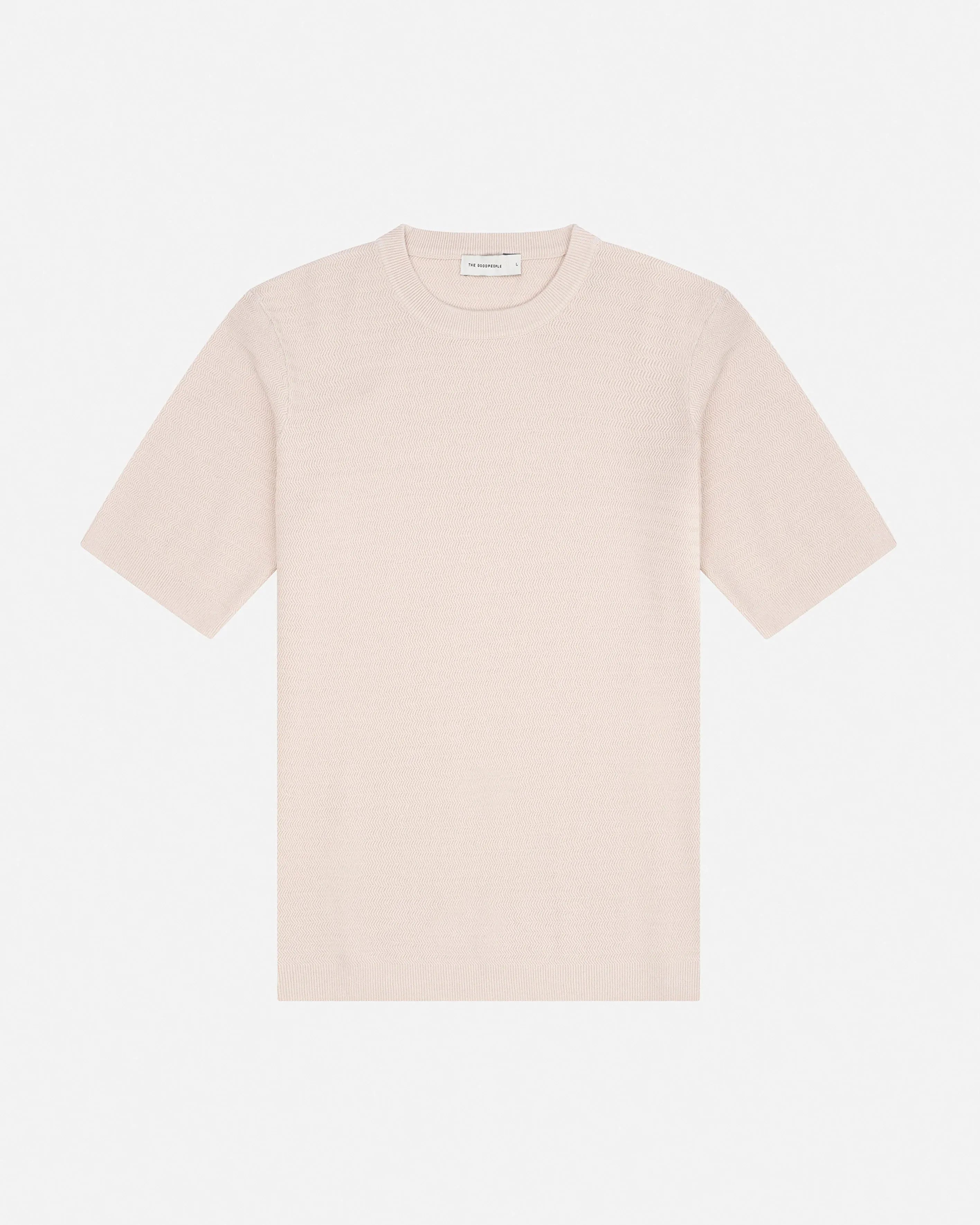 Good People trui korte mouw- ecru