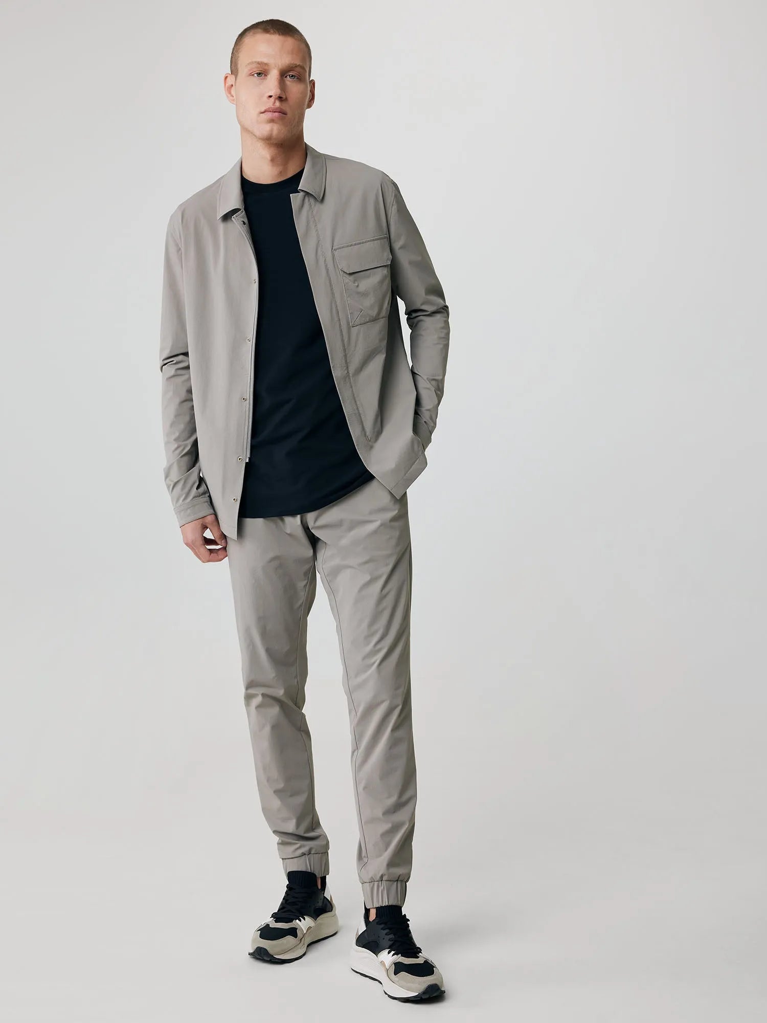 Genti Broek - Grijs