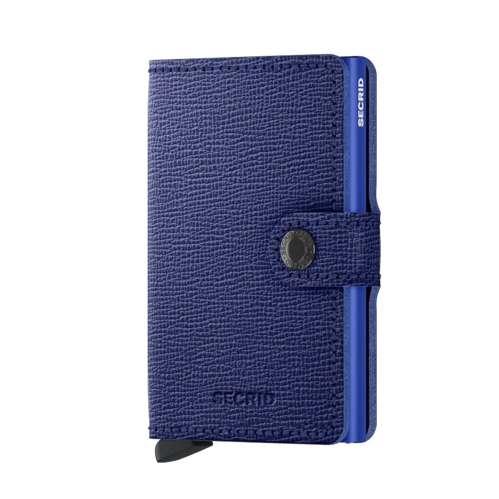 Secrid Mini wallet Crisple - Kobalt