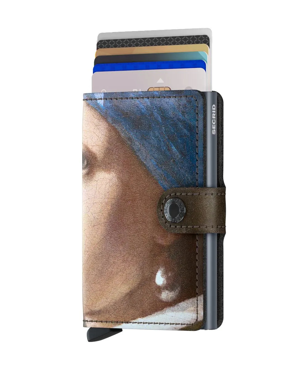 Secrid Mini wallet- Blauw dessin
