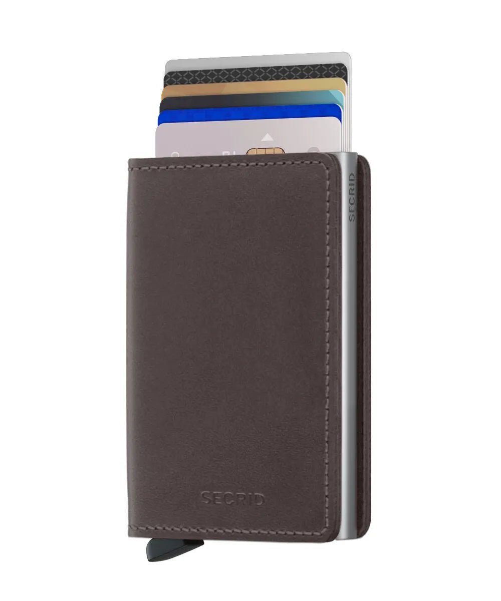 Secrid slim wallet original - Bruin