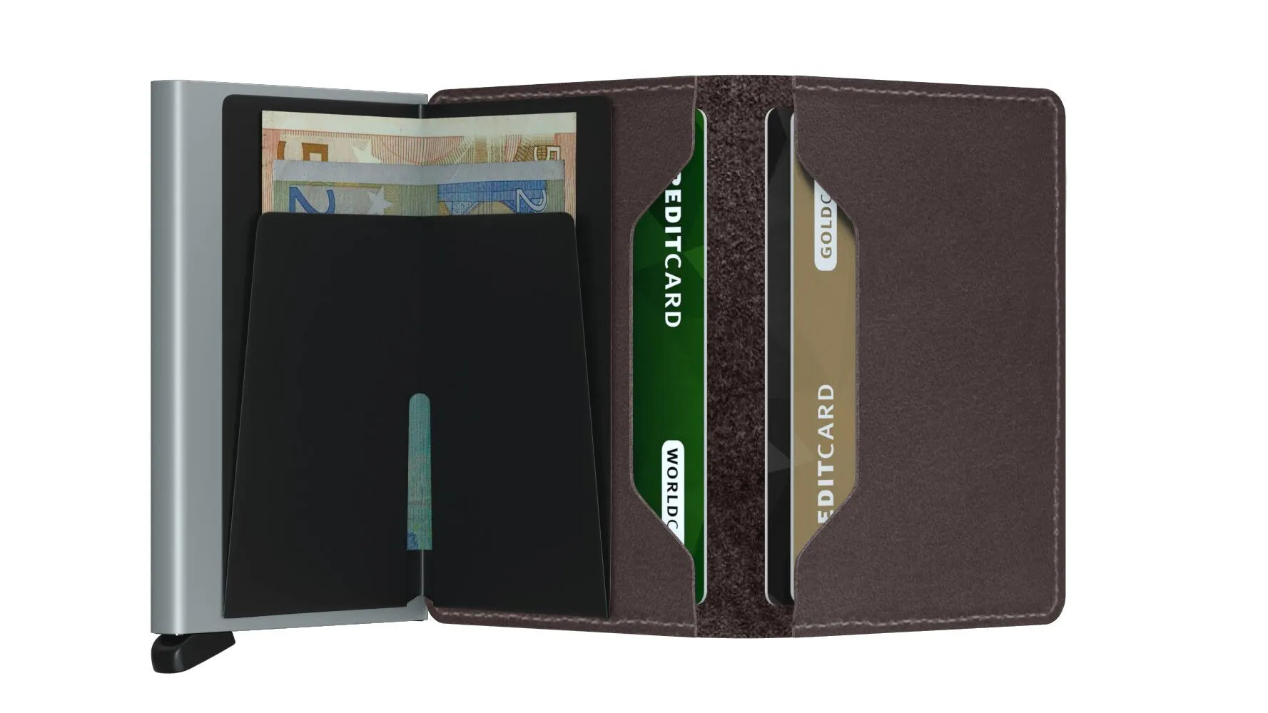 Secrid slim wallet original - Bruin