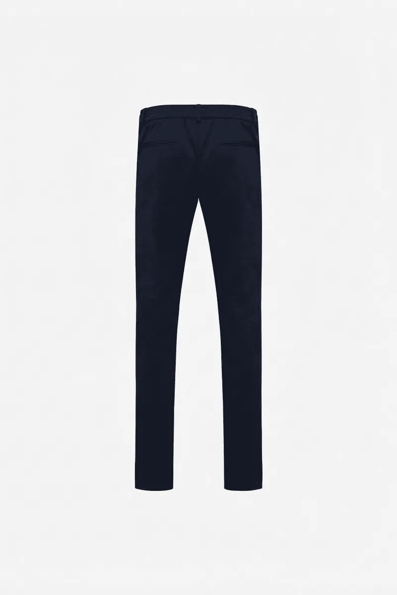 Genti Broek - Marine blauw