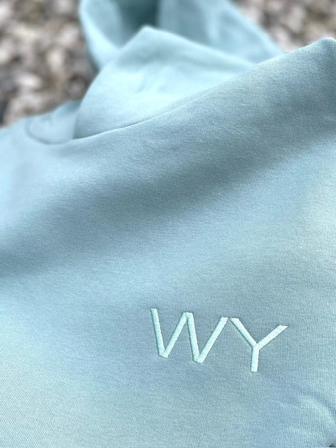 WY hoody - Jade green
