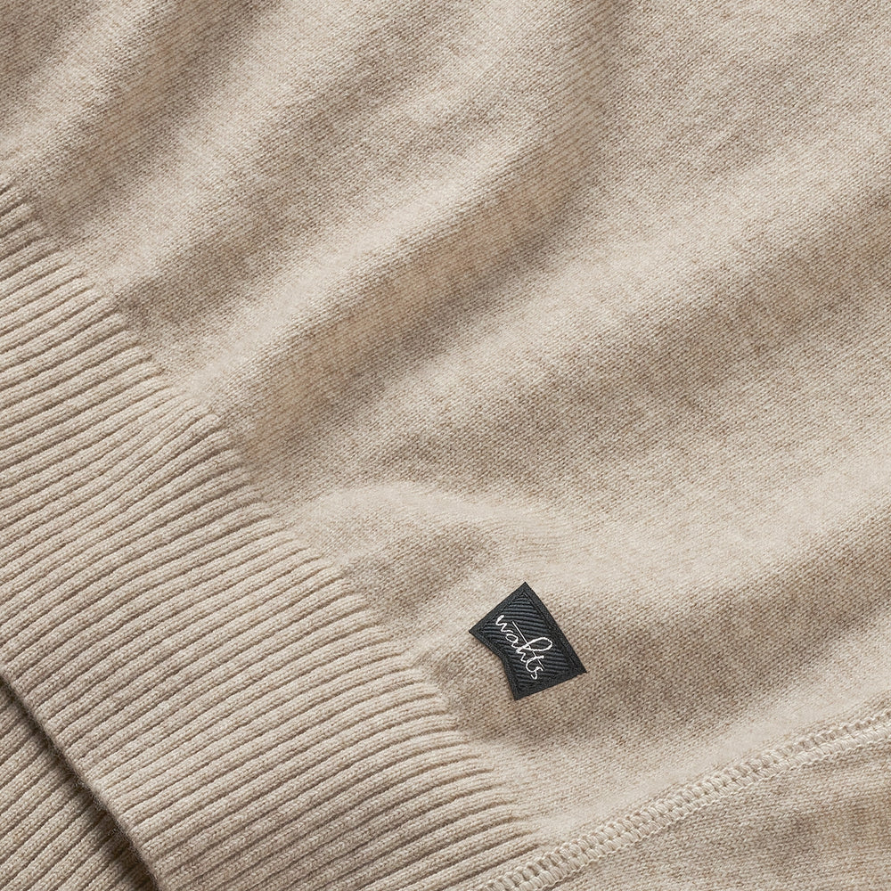 Wahts Trui Turtle Neck - Lichtbruin