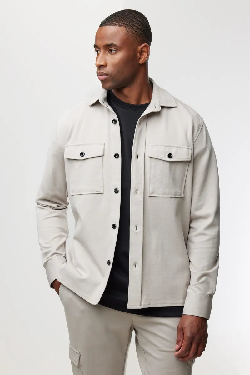 Genti Shirt Casual - Beige