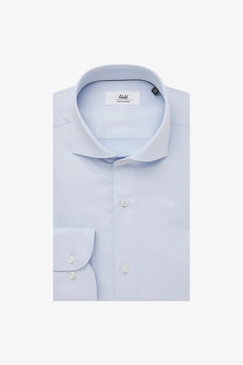 Gentiluomo Shirt Dress - Lichtblauw