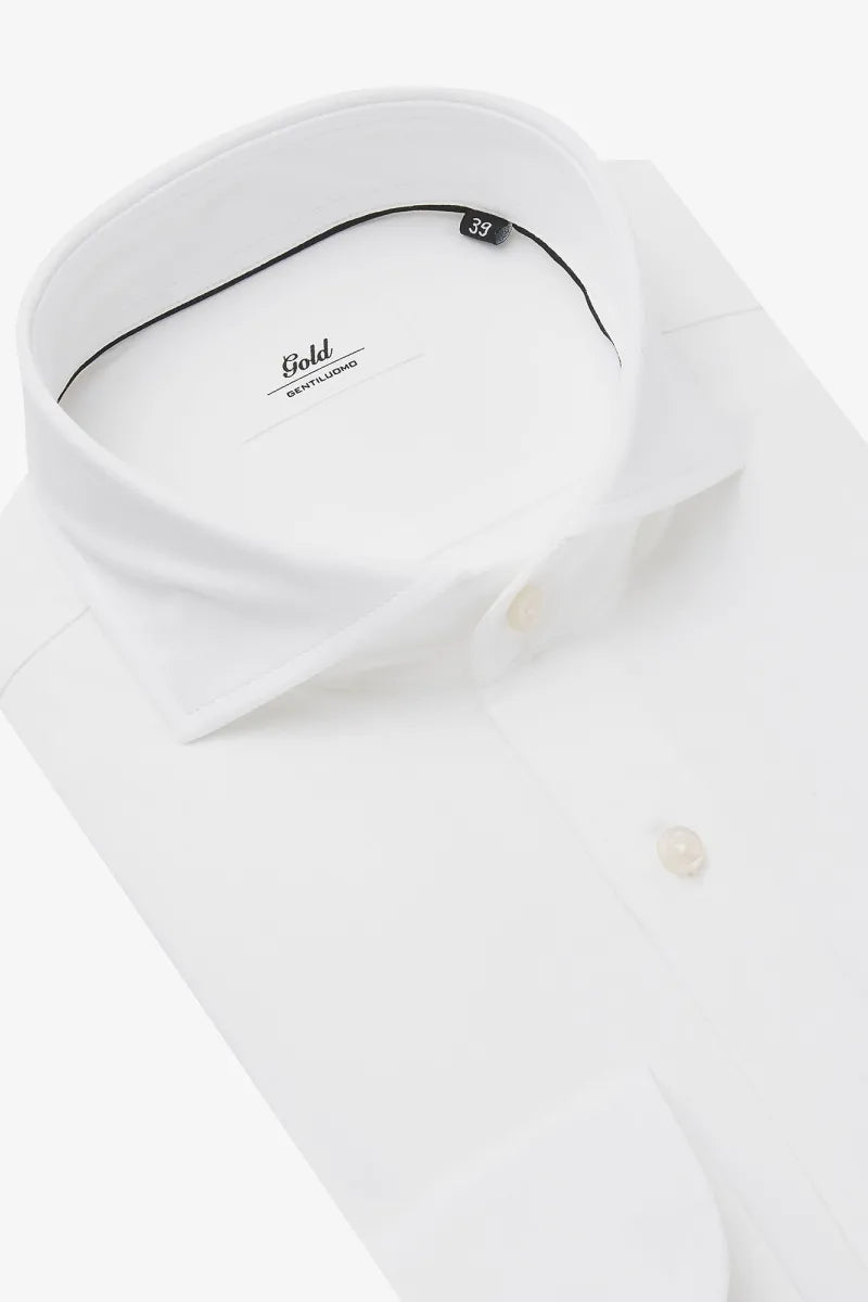 Gentiluomo Shirt Dress - Wit