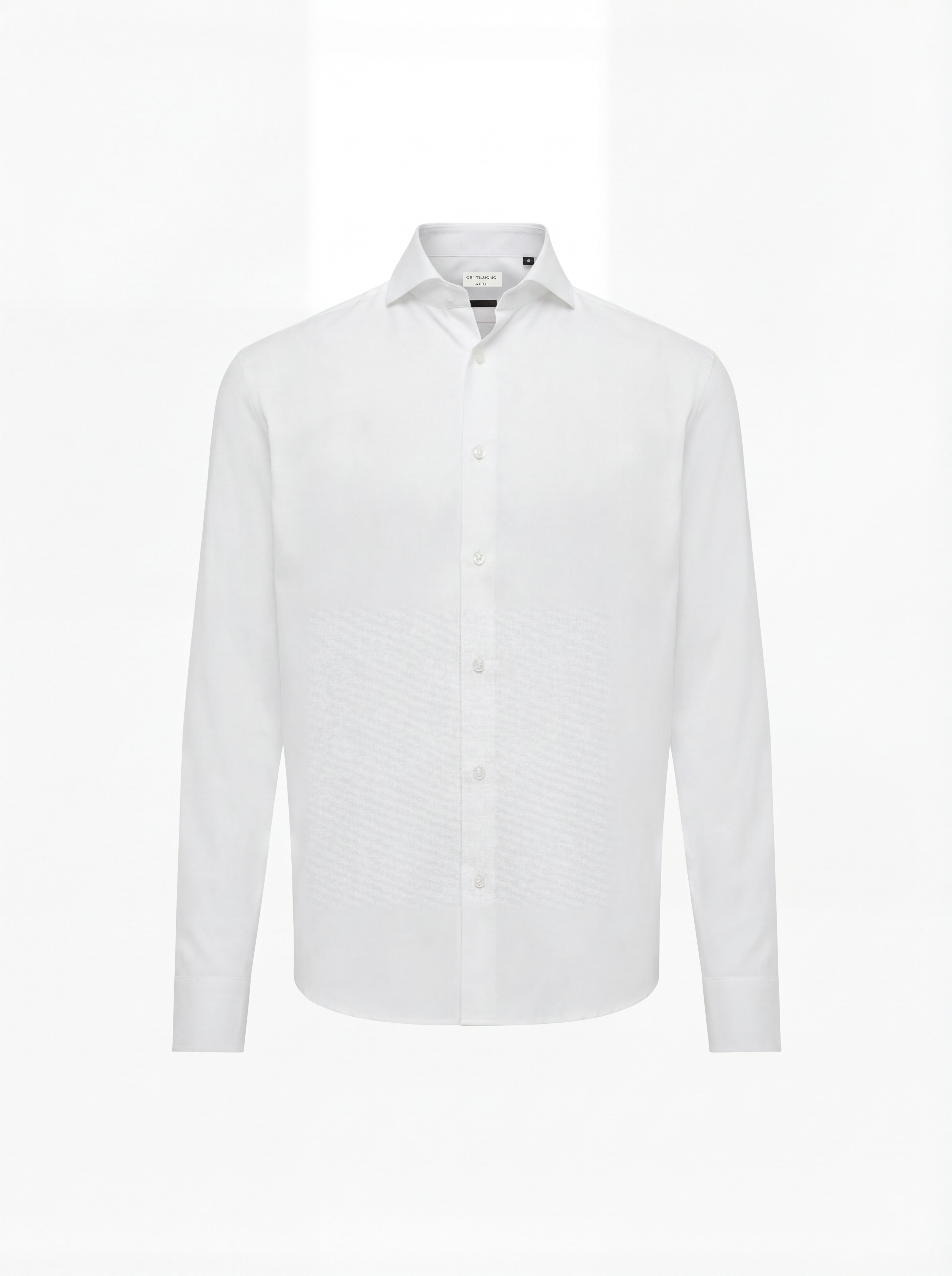 Gentiluomo Shirt Linnen - Wit