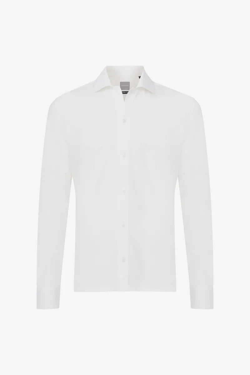 Gentiluomo Shirt Linnen - Wit
