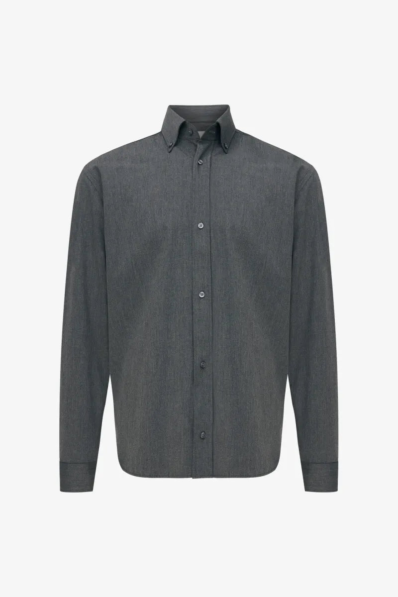 Genti Shirt Casual - Grijs