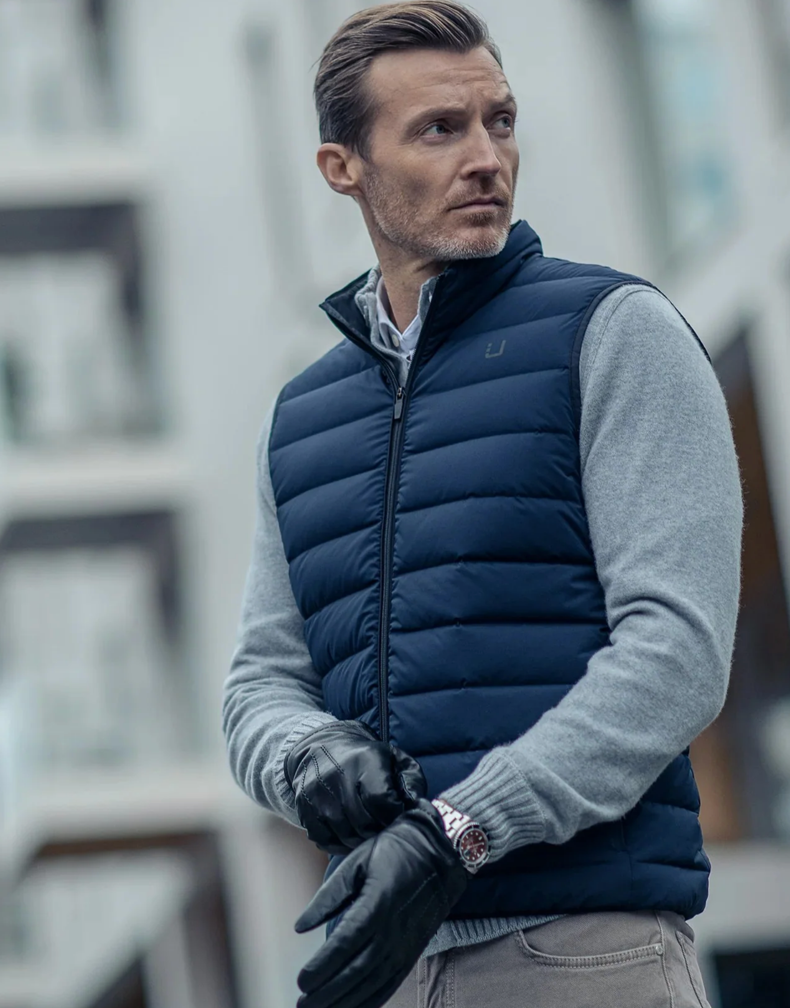 UBR Sonic Vest - Navy