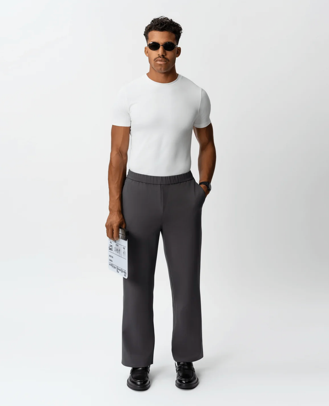 NOSO wide Broek - Grijs