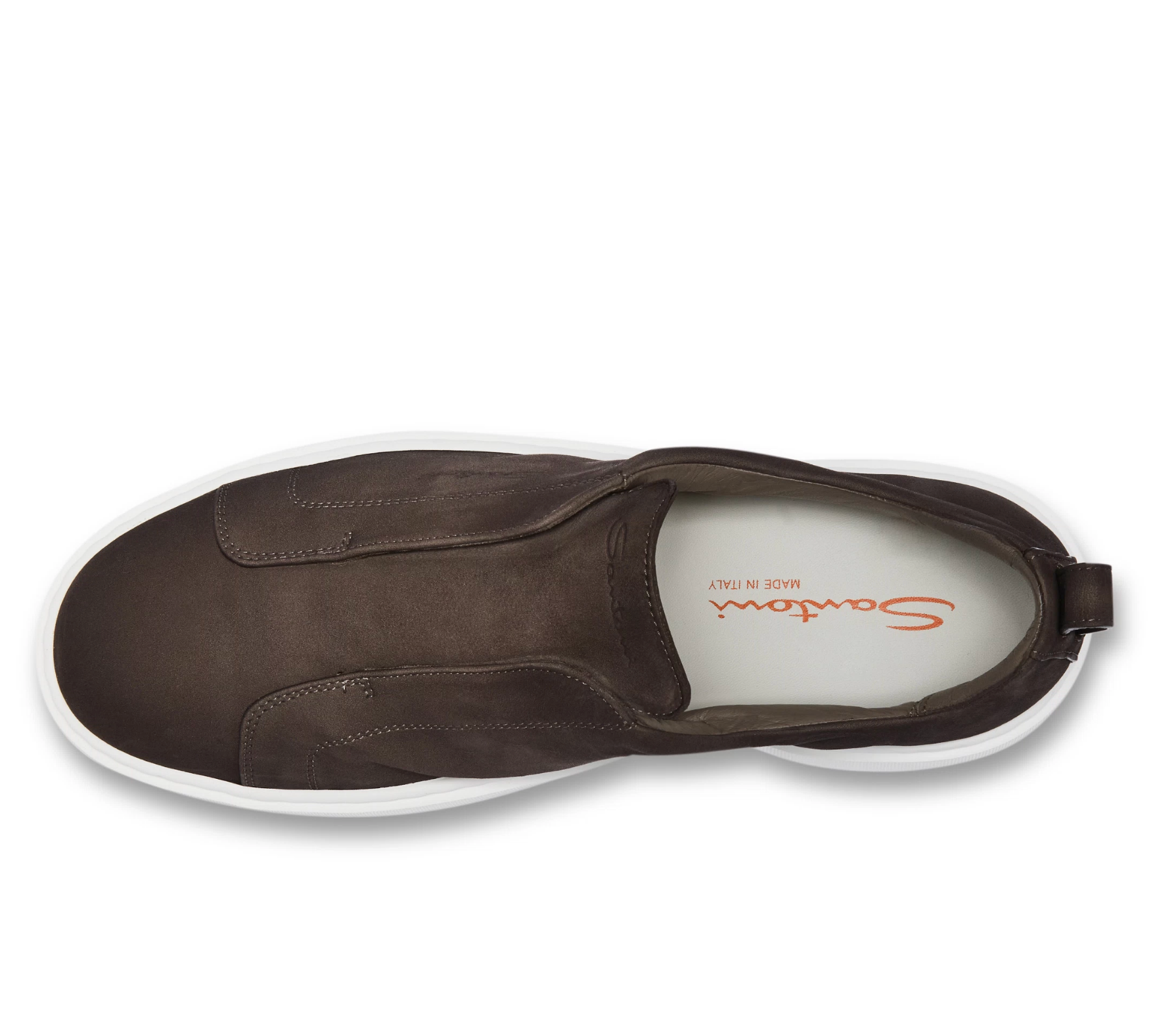 Santoni slip-on - Taupe