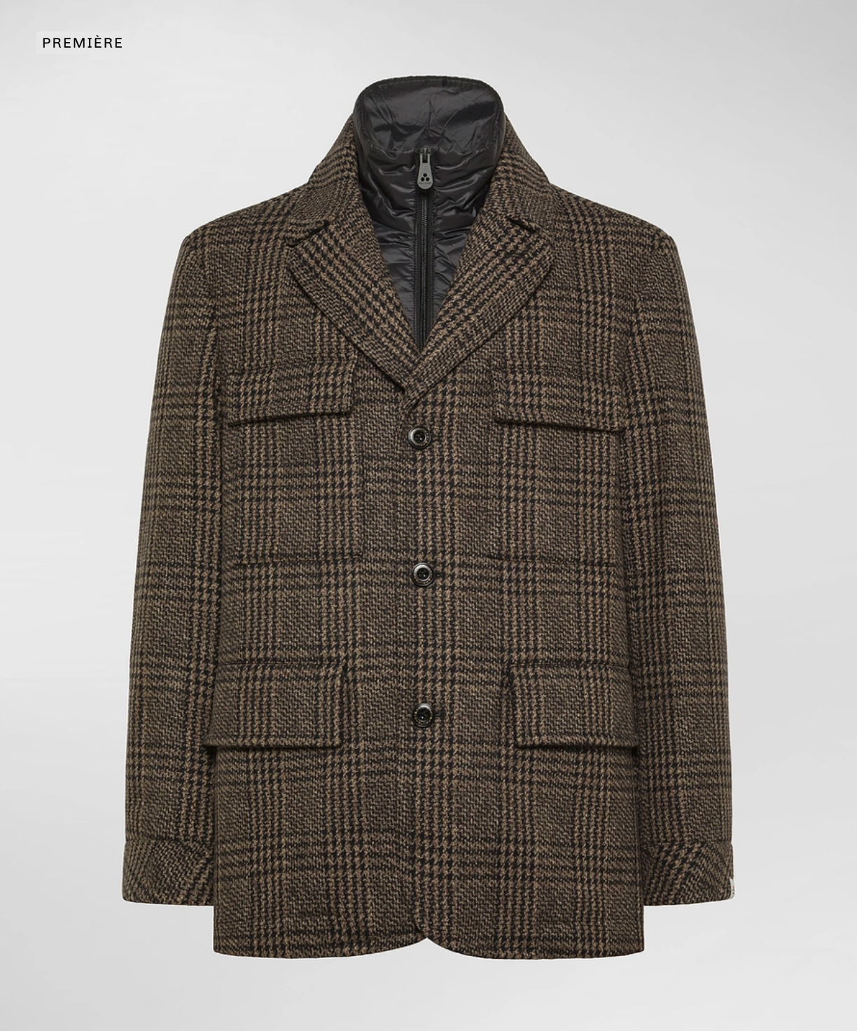 Peuterey Jack Ivern - bruine ruit