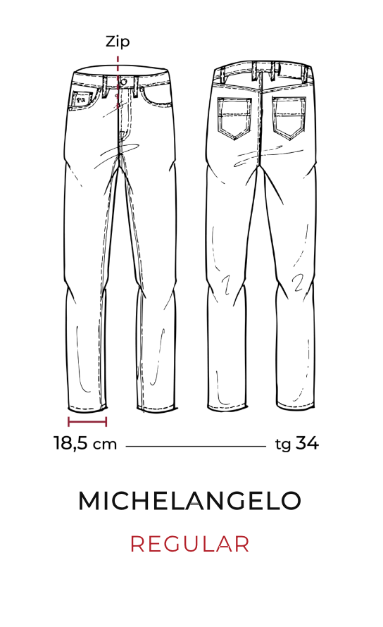 Tramarossa Carbon Used Jeans