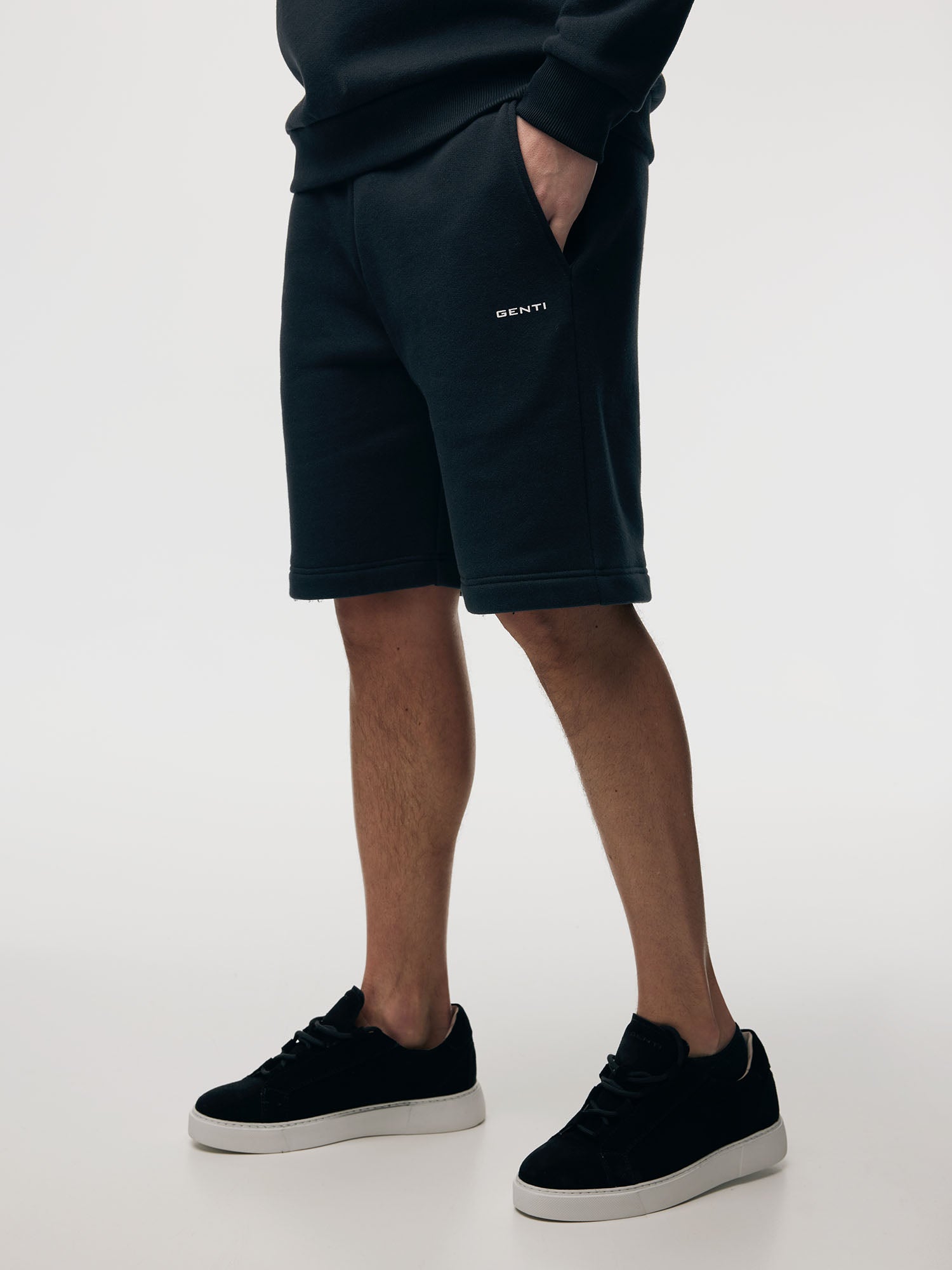 Genti Jogging Short - Zwart