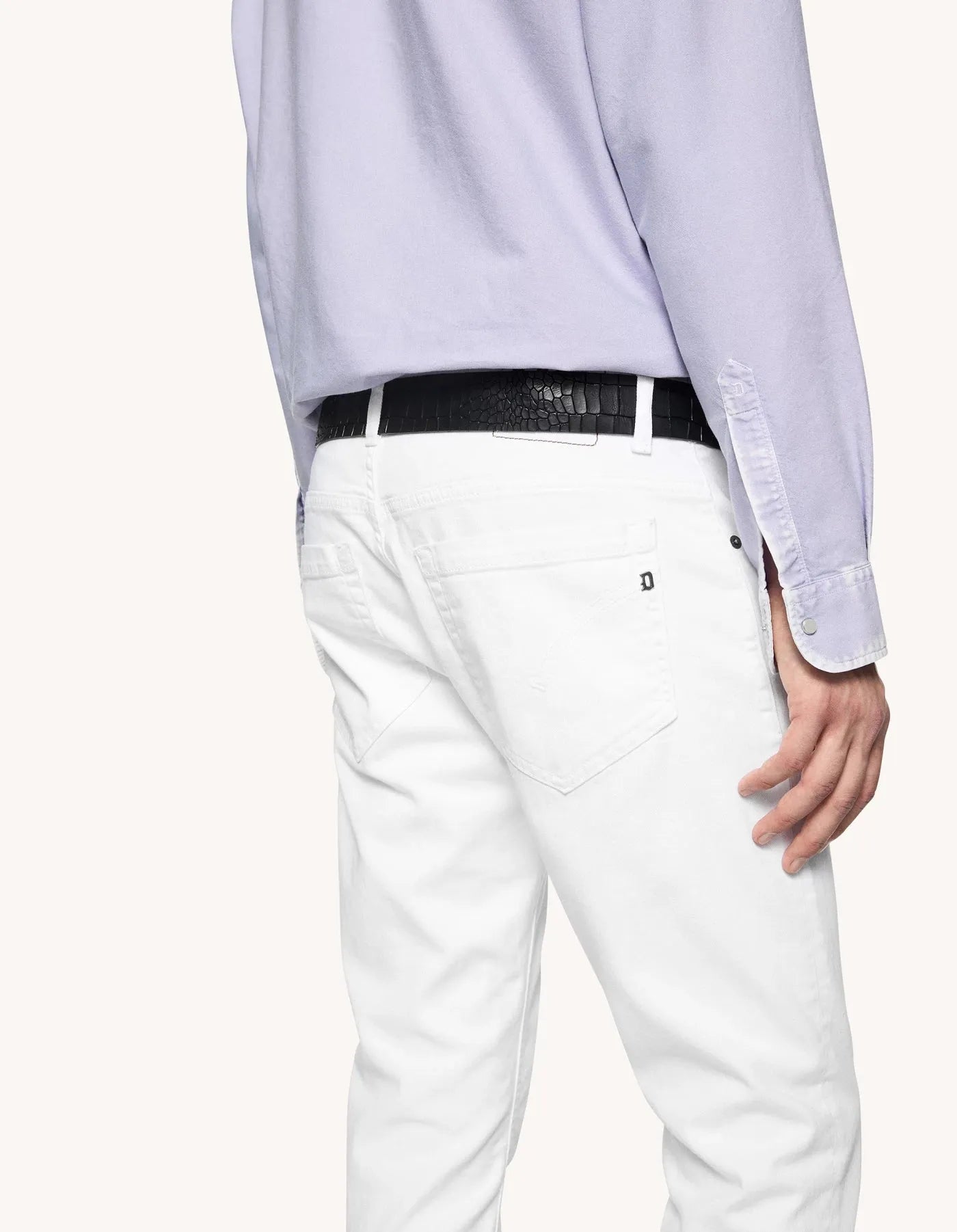 Dondup 5 Pocket Jeans - Wit