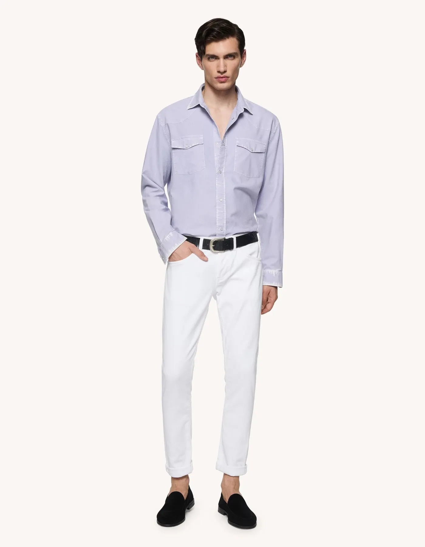 Dondup 5 Pocket Jeans - Wit