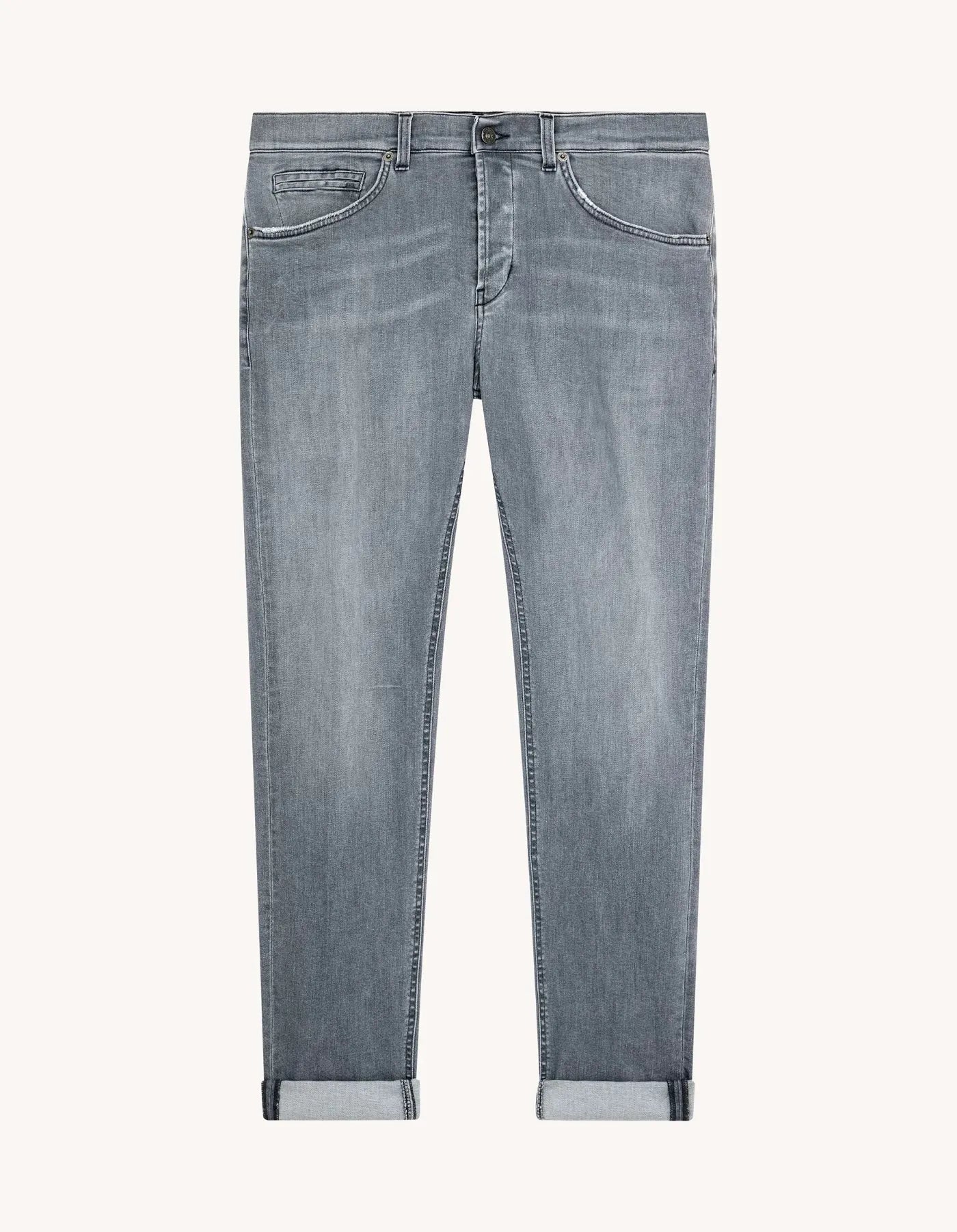 Dondup 5 Pocket Jeans - Lichtgrijs