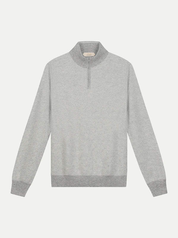 Aurelien Trui Turtle Neck - Lichtgrijs