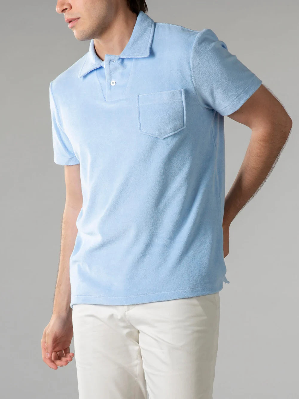Aurelien Polo Shirt - Lichtblauw
