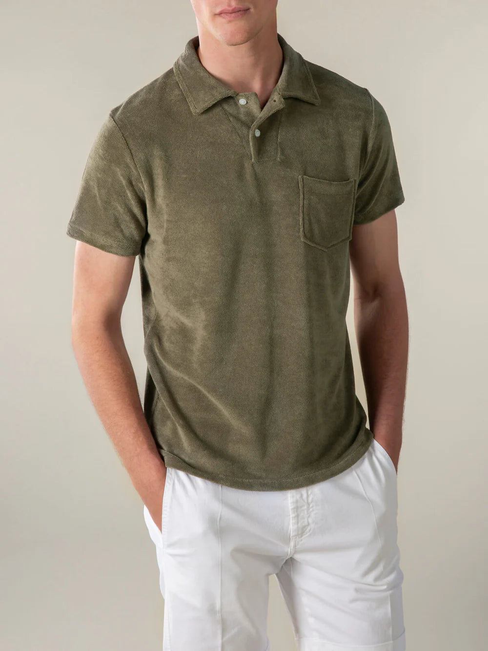 Aurelien Polo Shirt - Olijfgroen