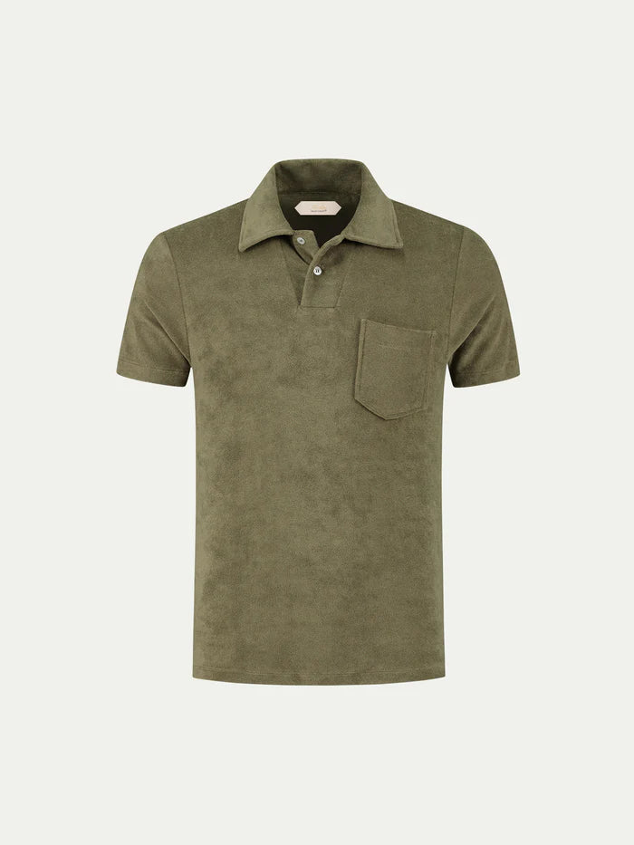 Aurelien Polo Shirt - Olijfgroen