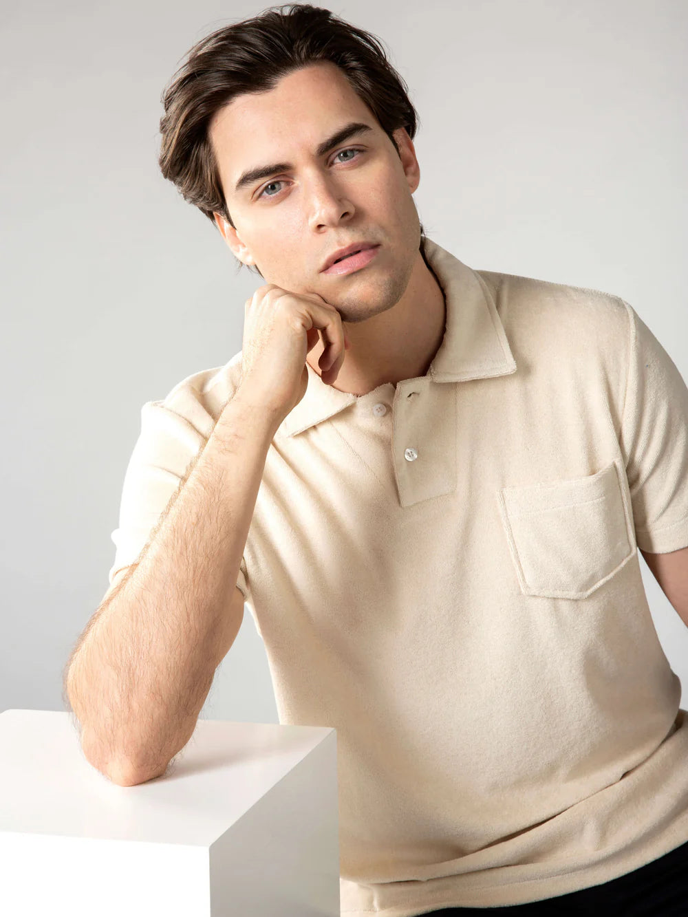 Aurelien Polo Shirt - Ecru