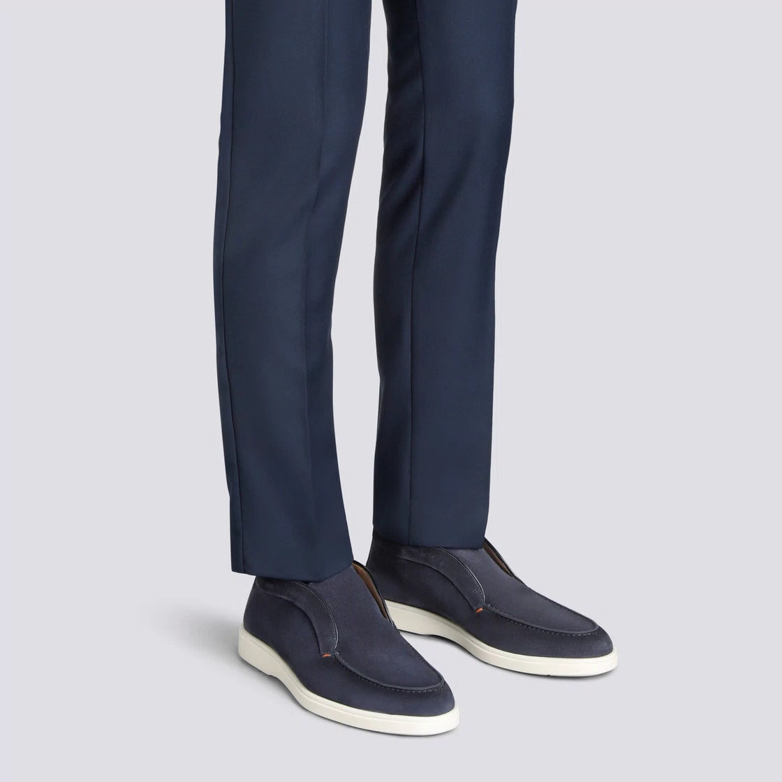 Santoni Schoenen - Marine blauw
