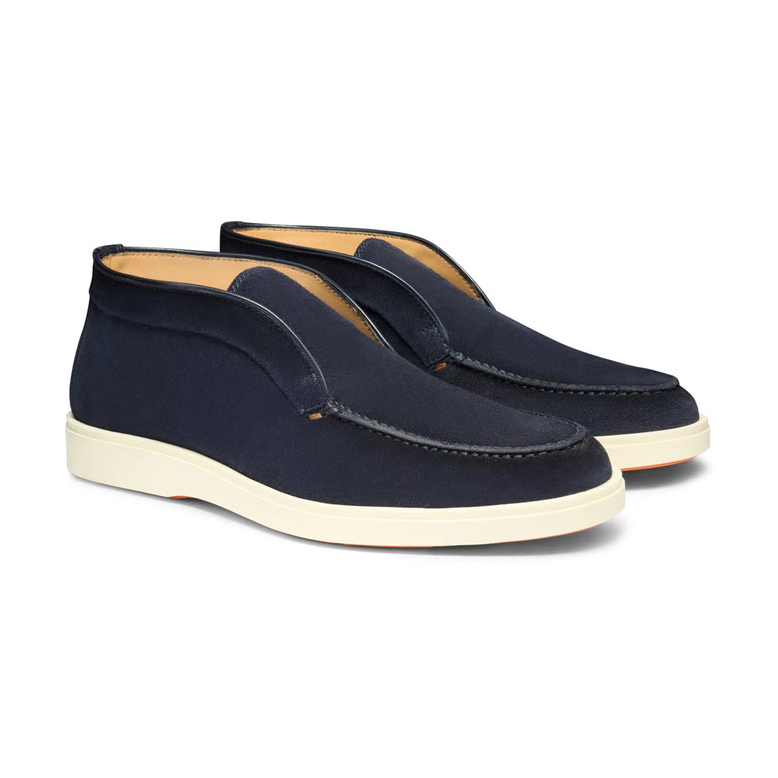 Santoni Schoenen - Marine blauw