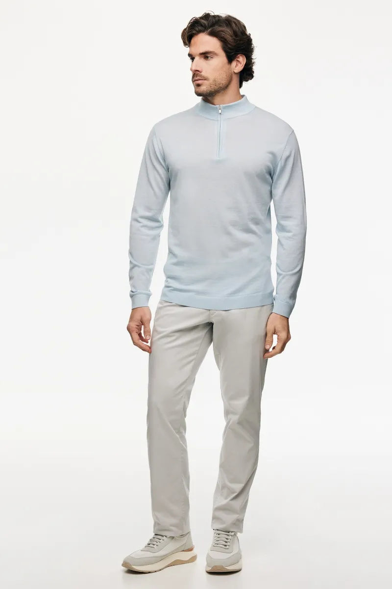 Gentiluomo T-shirt - Lichtblauw