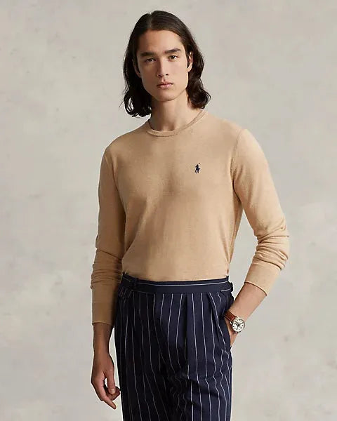 Ralph Lauren Trui Ronde Hals - Beige