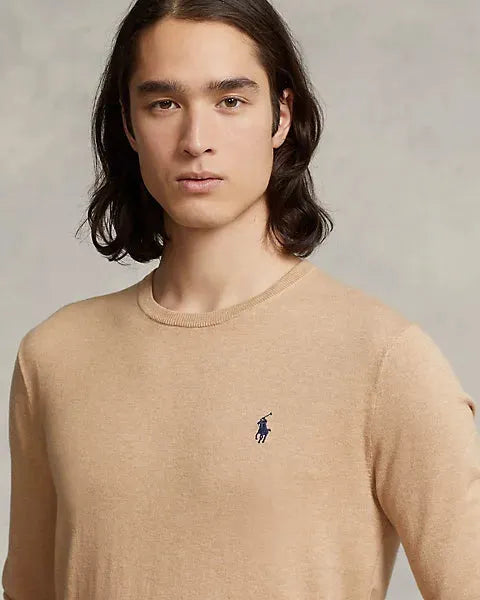 Ralph Lauren Trui Ronde Hals - Beige