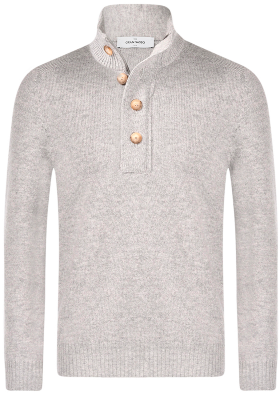 Gran Sasso Trui Turtle Neck - Grijs