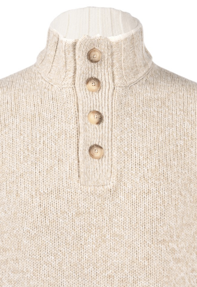Gran Sasso Trui Turtle Neck - Beige
