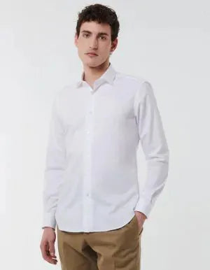 Xacus twill Shirt - Wit
