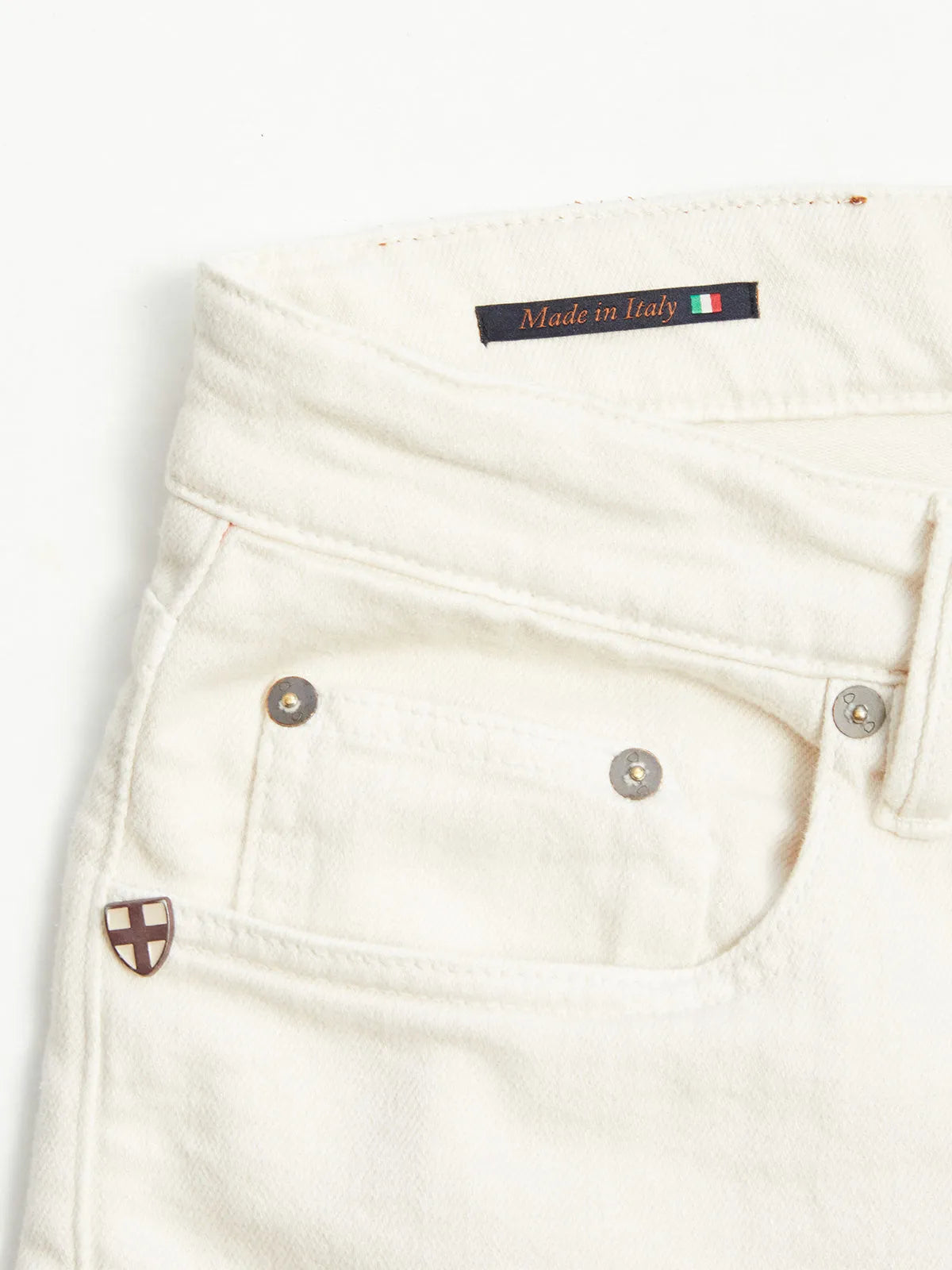 Blue de Gene Blue de Gene 5 Pocket Jeans - Ecru