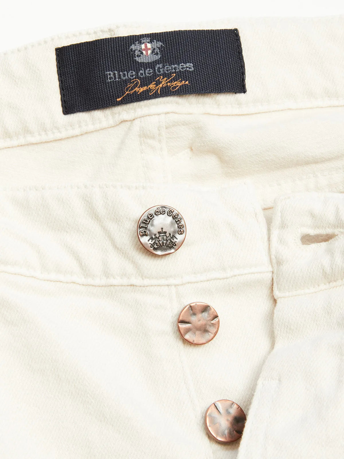 Blue de Gene Blue de Gene 5 Pocket Jeans - Ecru