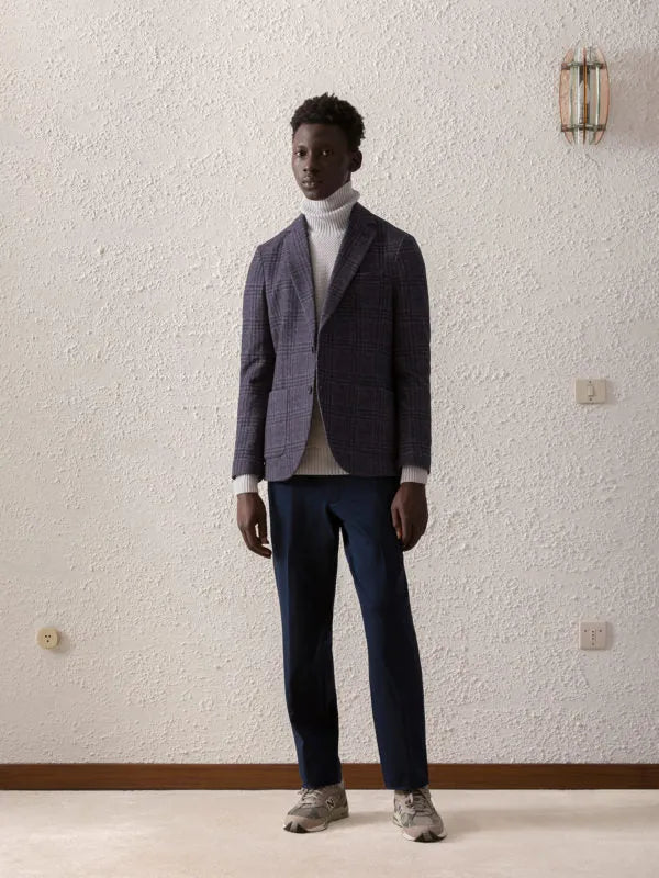 Circolo Circolo Kolbert Katoen - Blauw dessin