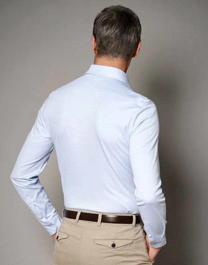 Desoto Desoto Shirt Dress - Lichtblauw