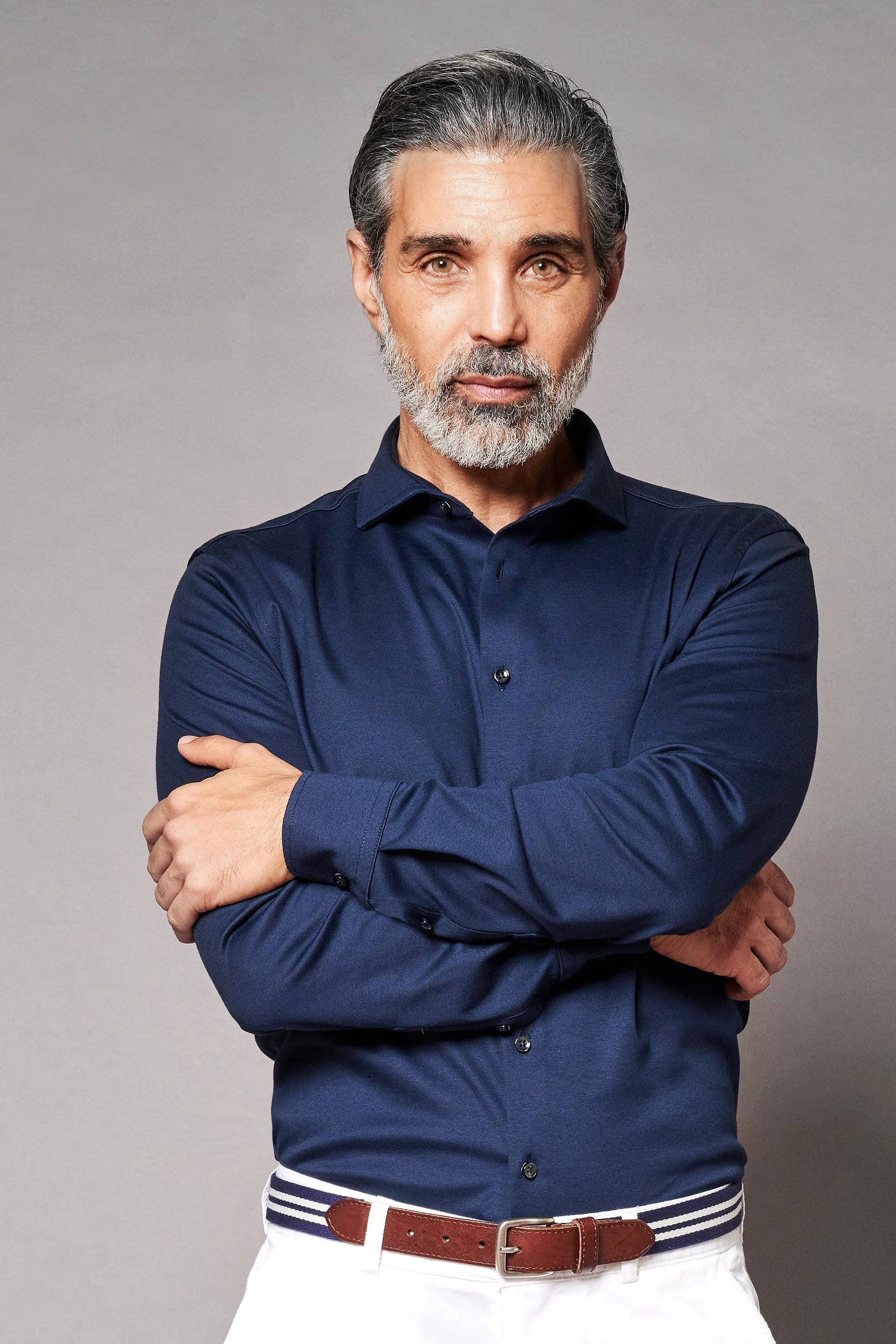 Desoto Desoto Shirt Dress - Marine blauw