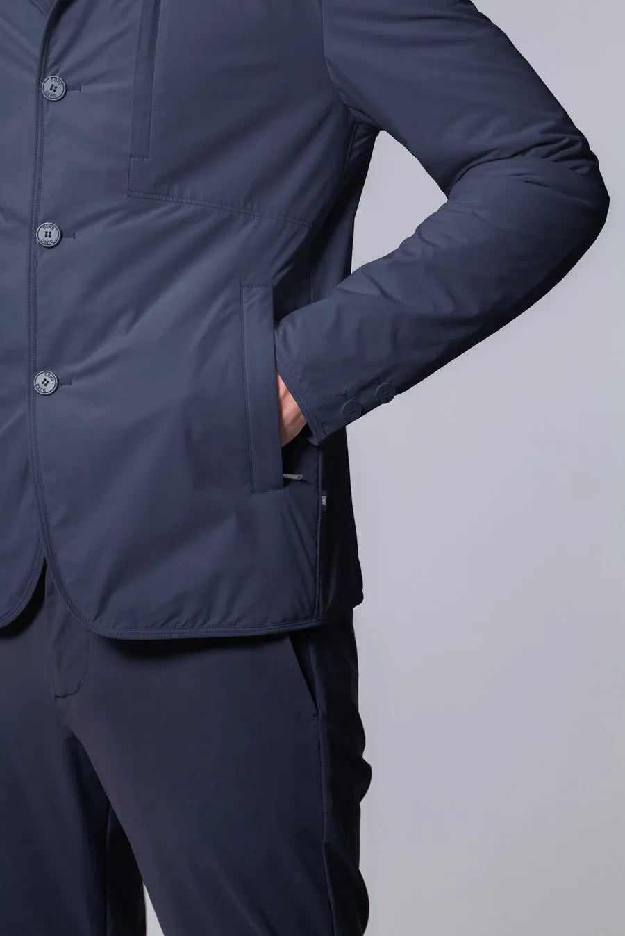 Duno Duno Jack Kort - Marine blauw