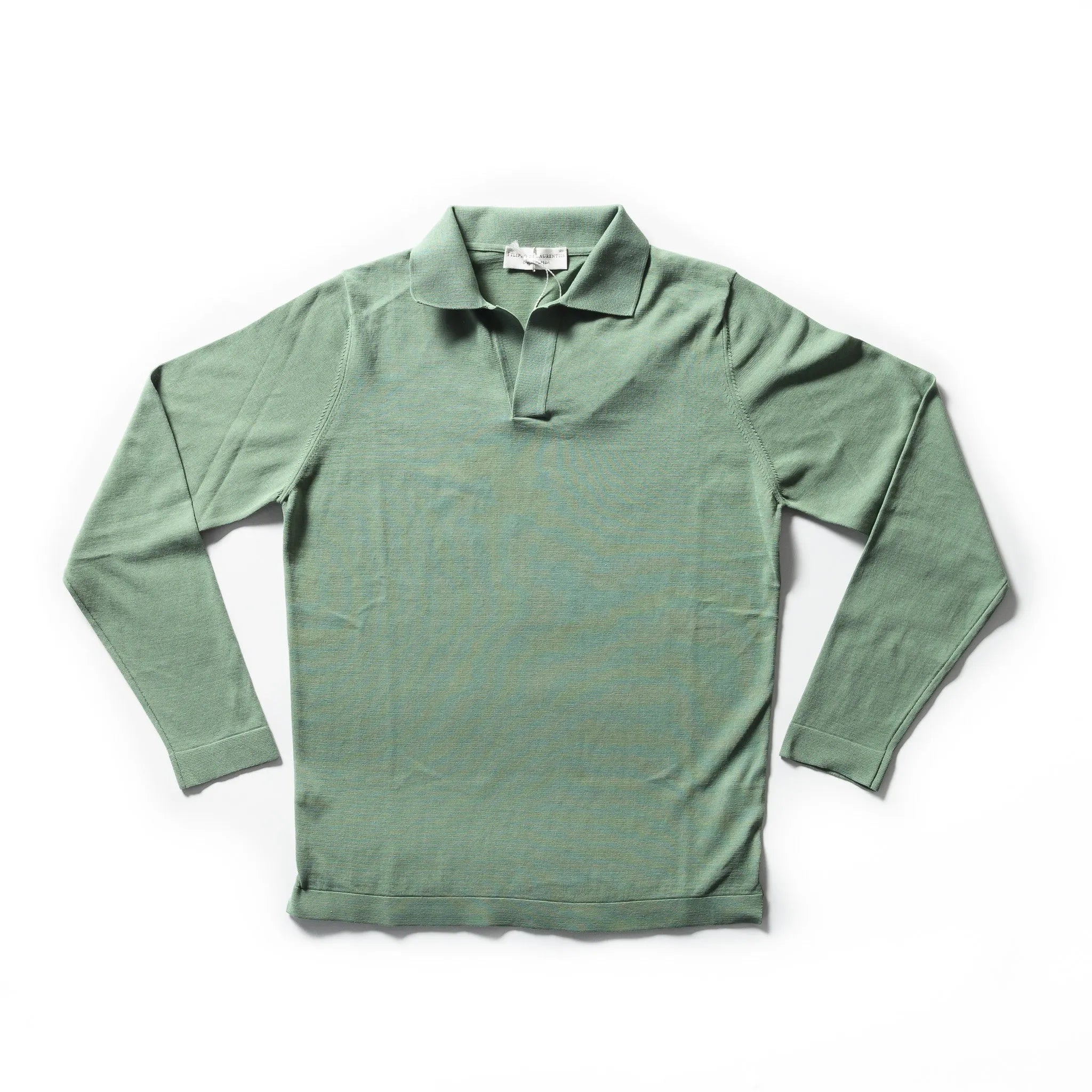 Filippo Filippo Polo Shirt Lange Mouw - Lichtgroen