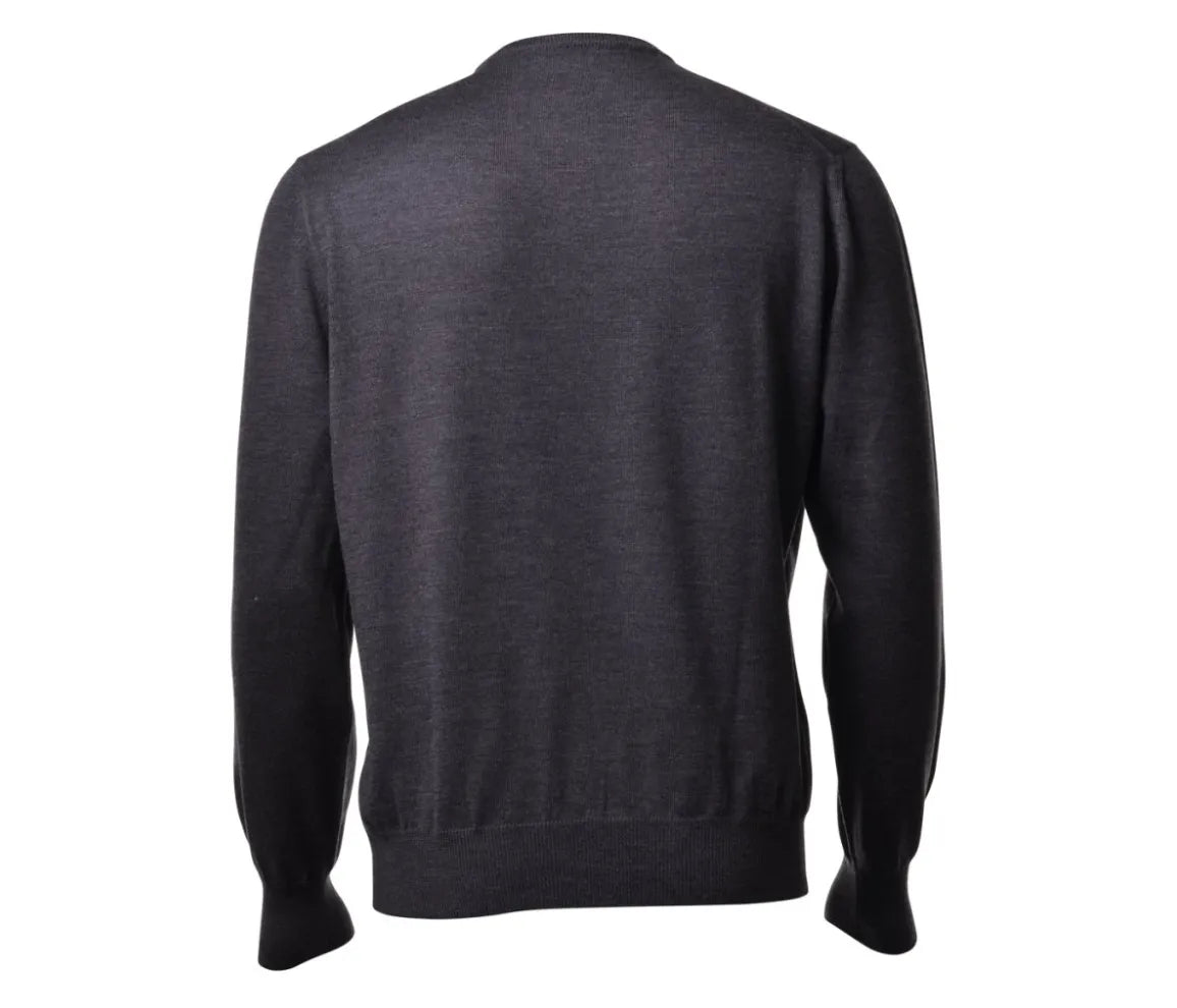 Gran Sasso Gran Sasso Trui Ronde Hals - Grijs