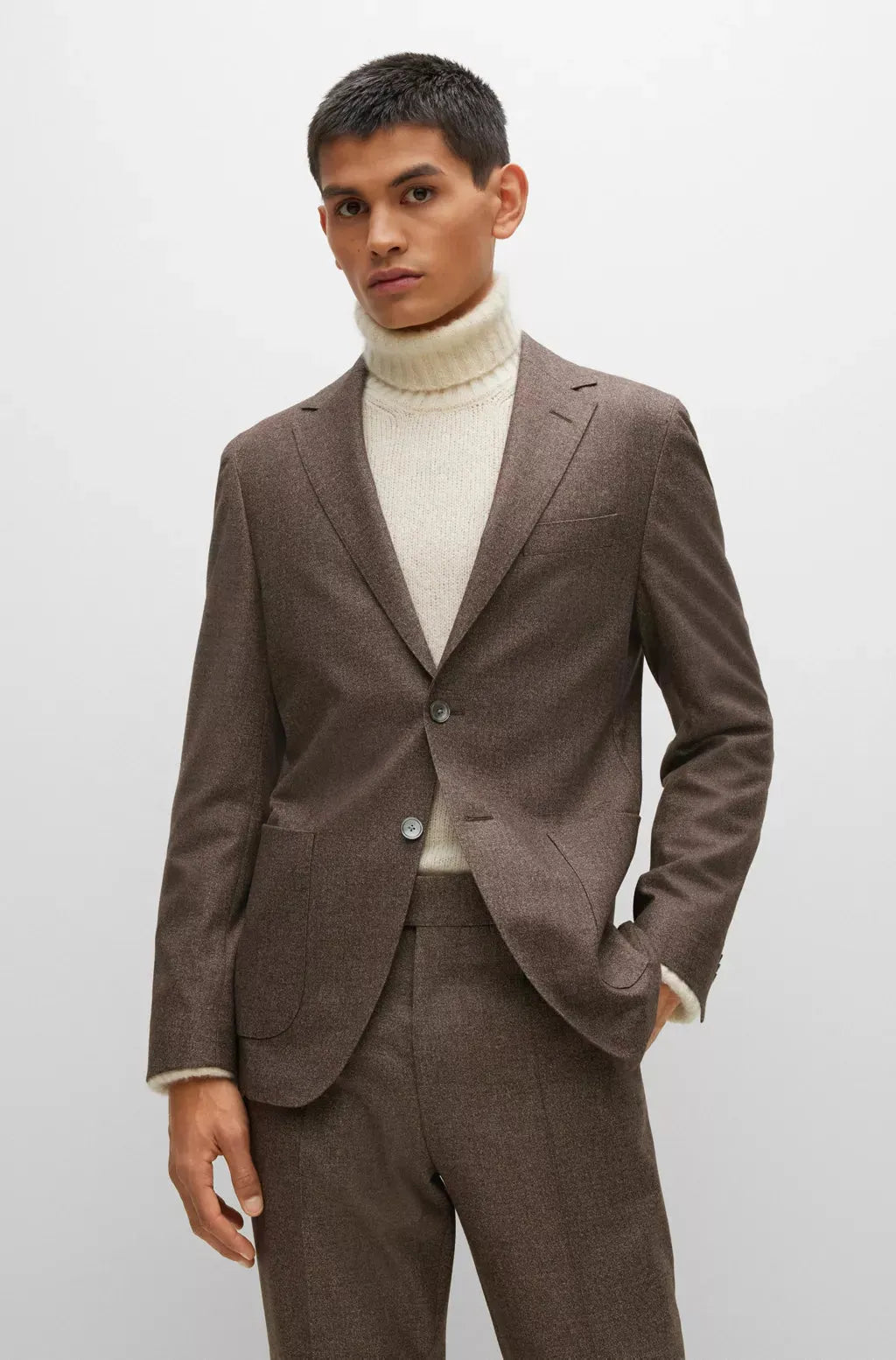 Hugo Boss Hugo Boss Kostuum - Middenbruin