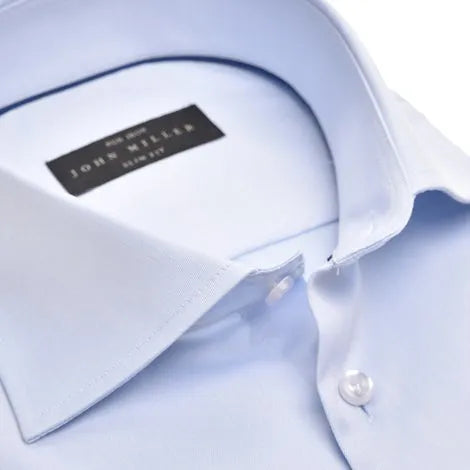 John Miller John Miller Shirt Dress - Lichtblauw