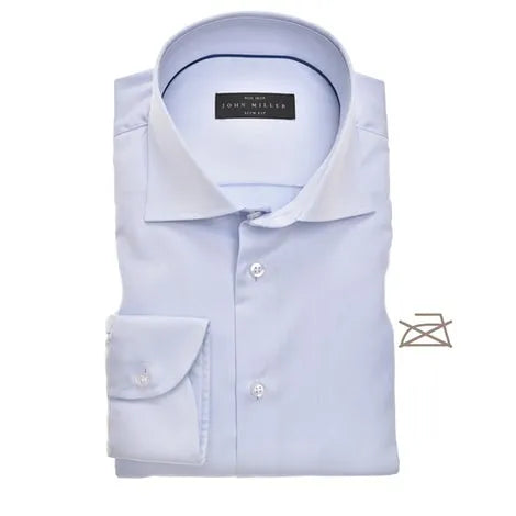 John Miller John Miller Shirt Dress - Lichtblauw