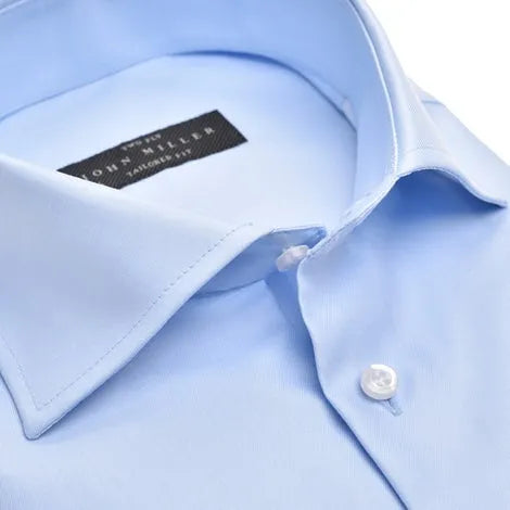 John Miller John Miller Shirt Dress - Lichtblauw